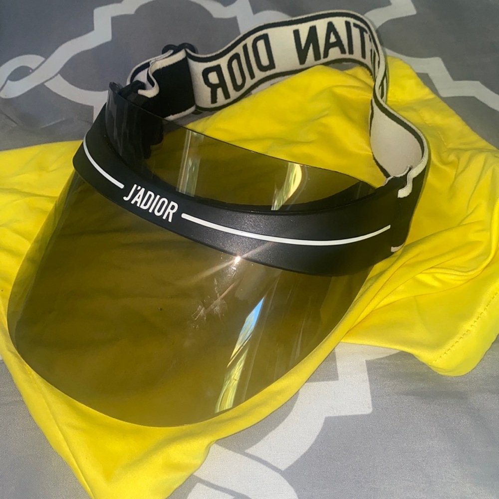 J’adior” Christian Dior PVC Visor